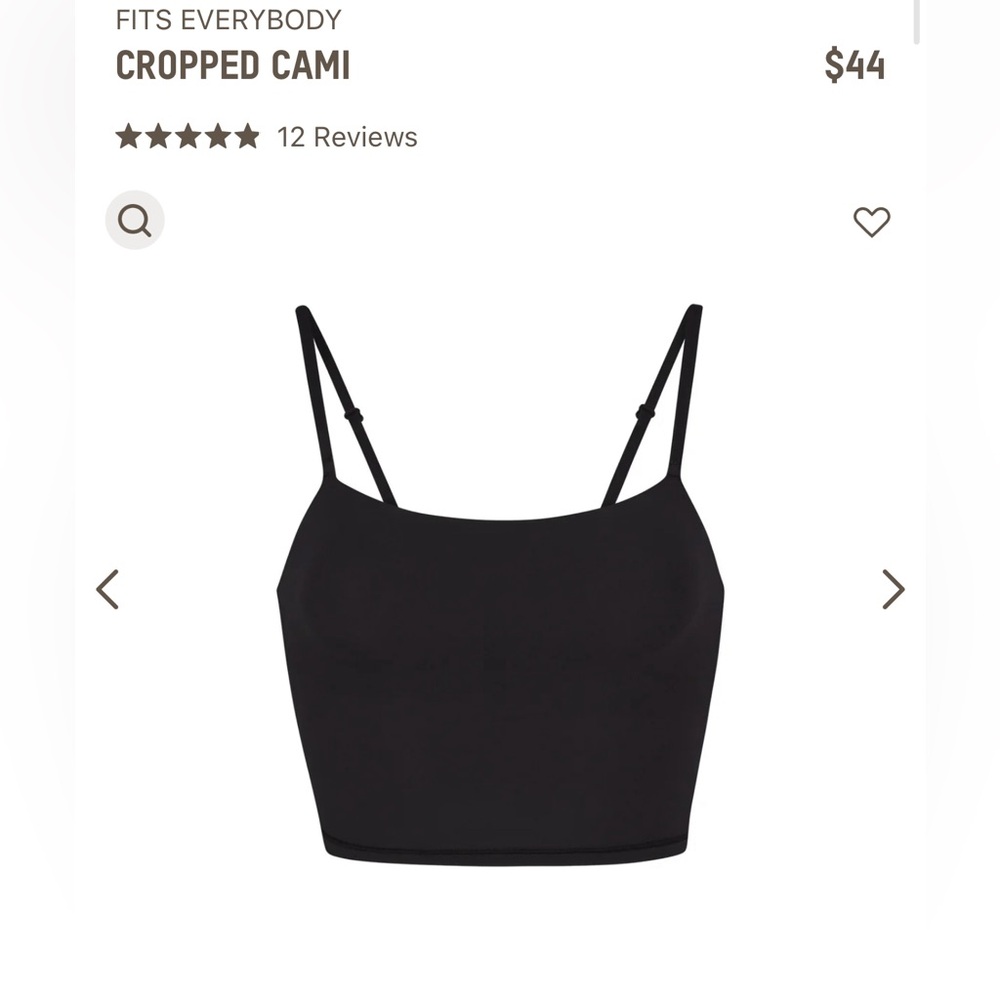 Skims fits everybody cropped cami